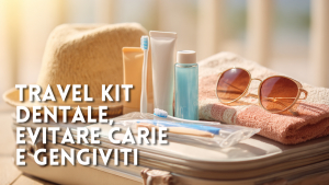 Scopri come prenderti cura del tuo sorriso in viaggio: travel kit, prevenzione di carie e gengiviti, approvato dai dentisti Minasi.