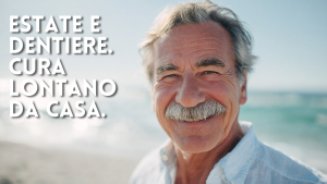 Estate e dentiere: come prendersene cura lontano da casa