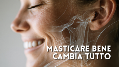 Masticare bene cambia tutto: postura, digestione e concentrazione