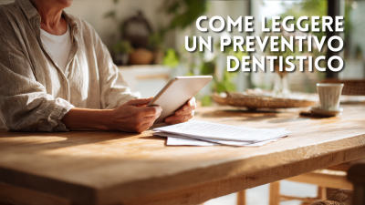 Come leggere un preventivo dentistico: cosa incide davvero sul costo (e cosa no)